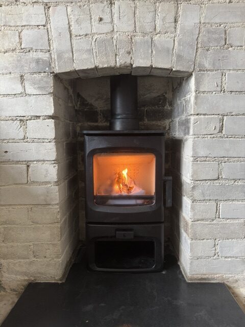 Fire and chimney installation by Jobsons Fire & Chimney Centre