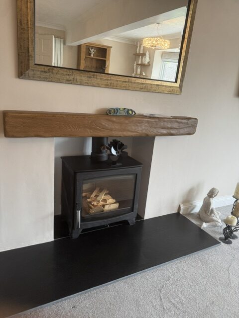 Fire and chimney installation by Jobsons Fire & Chimney Centre