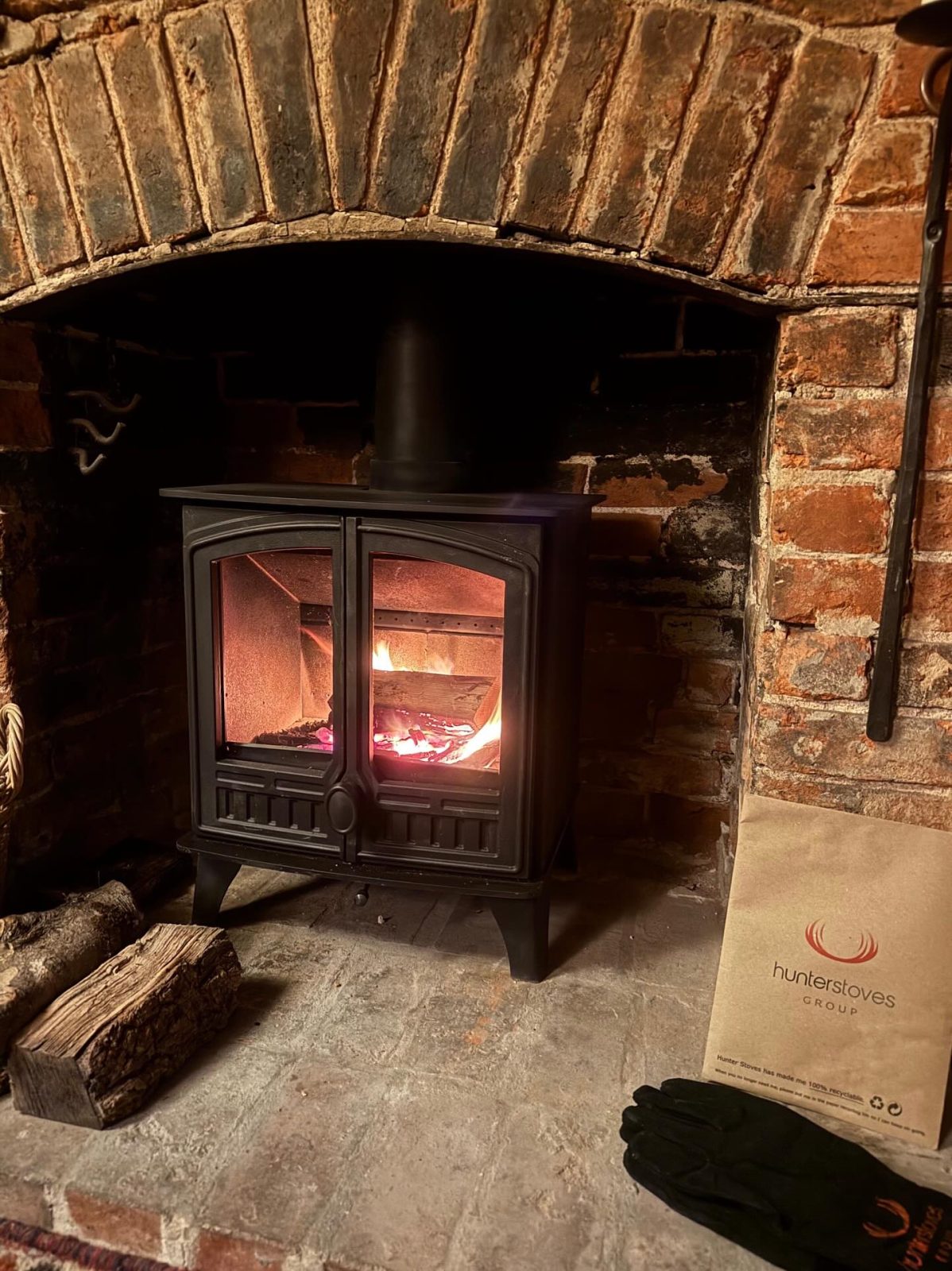 Fire and chimney installation by Jobsons Fire & Chimney Centre