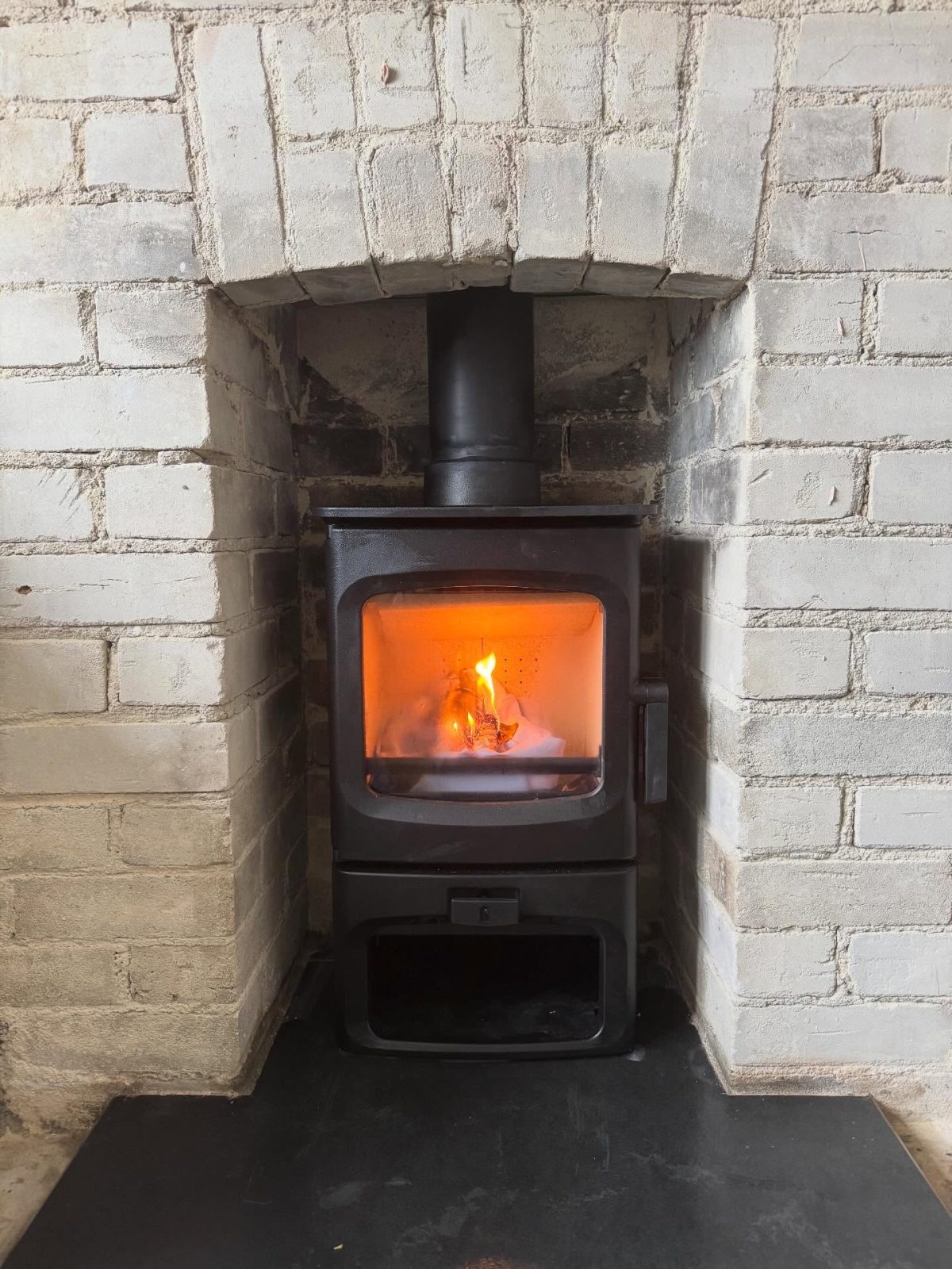 Fire and chimney installation by Jobsons Fire & Chimney Centre