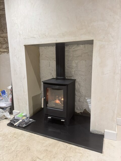 Fire and chimney installation by Jobsons Fire & Chimney Centre