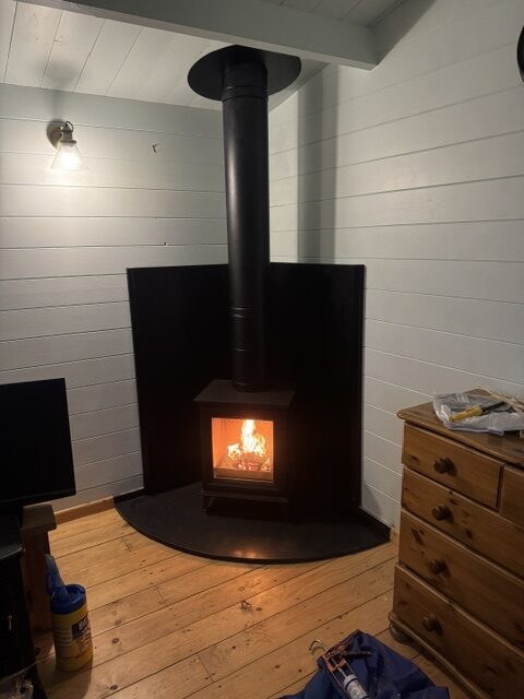 Fire and chimney installation by Jobsons Fire & Chimney Centre
