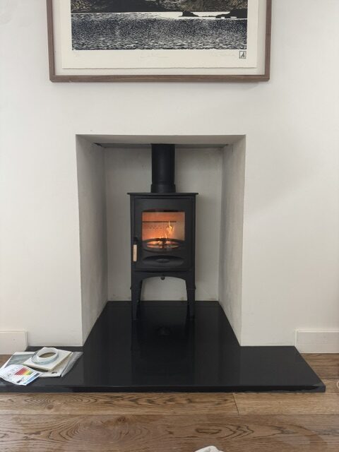 Fire and chimney installation by Jobsons Fire & Chimney Centre